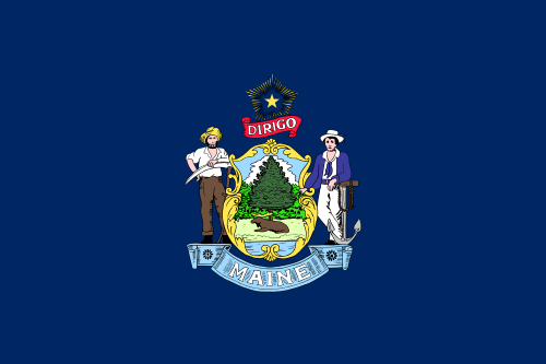 flag of Maine