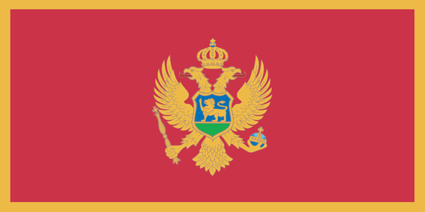 Flaf of Montenegro