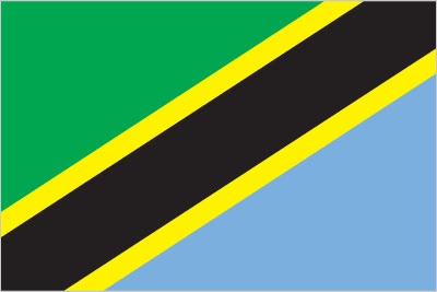 Flag -f Tanzania