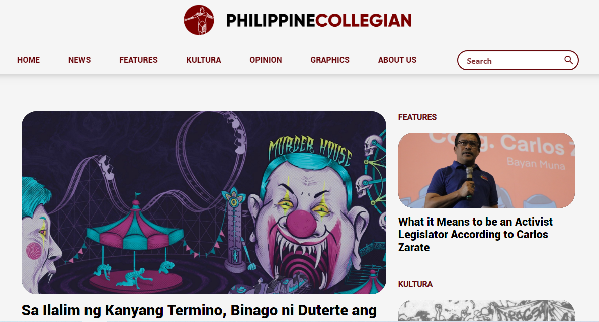 Philippine Collegianstudent newspaper