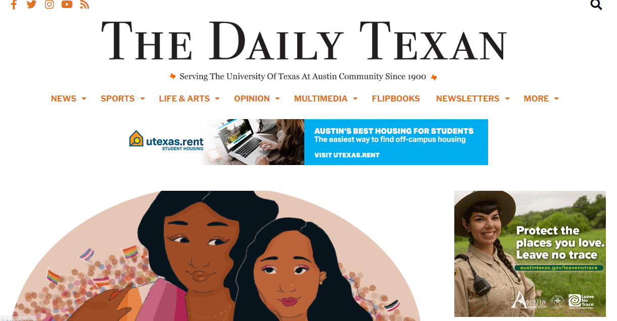 The Daily Texan student newspaper
