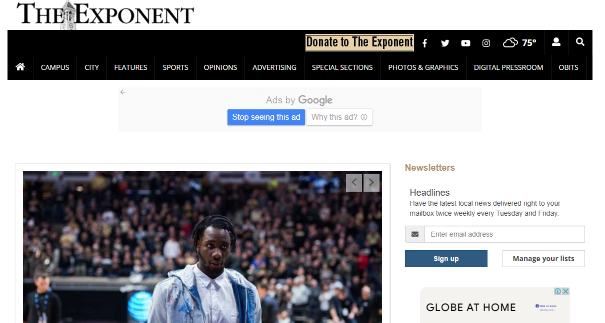 the exponent student newspaper