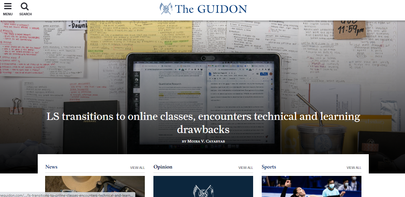 The Guidon student newspaper