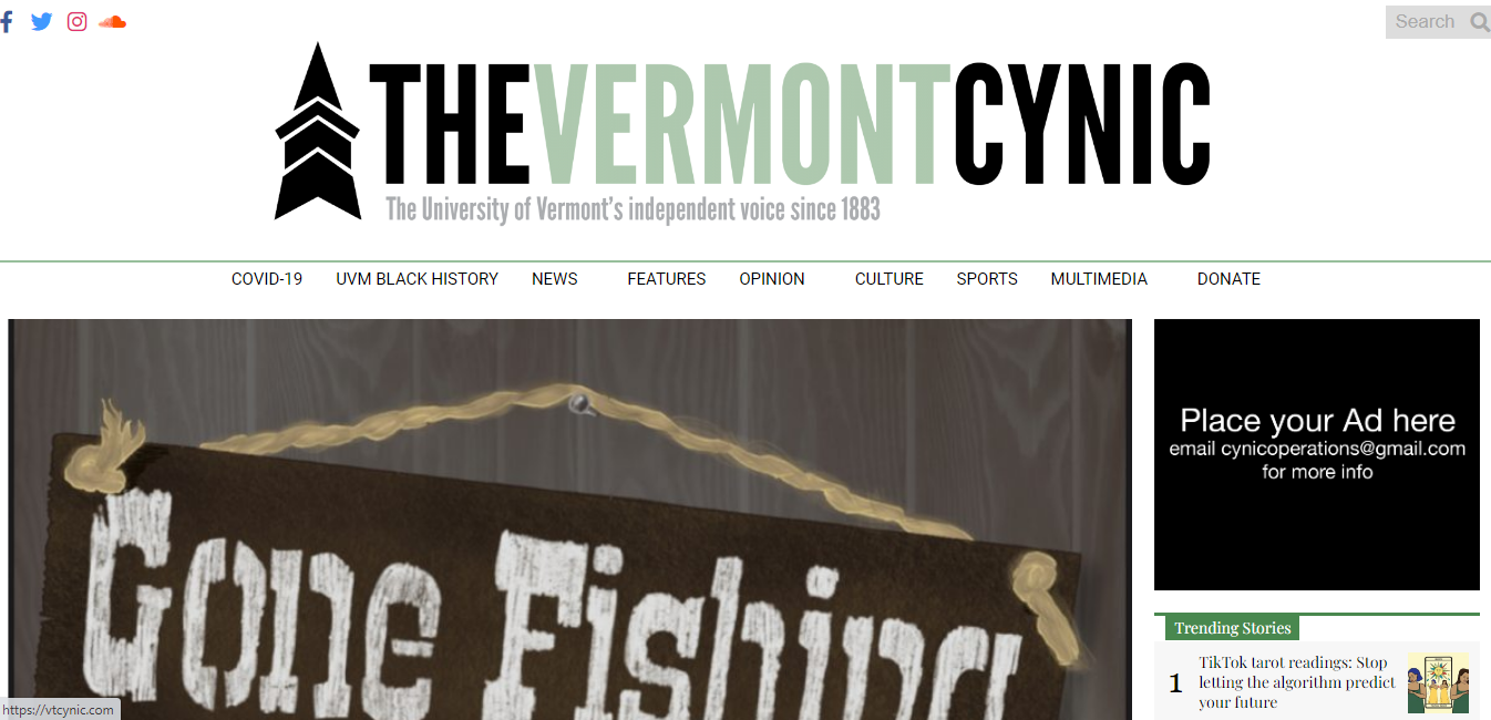 the vermont cynic student newspaper